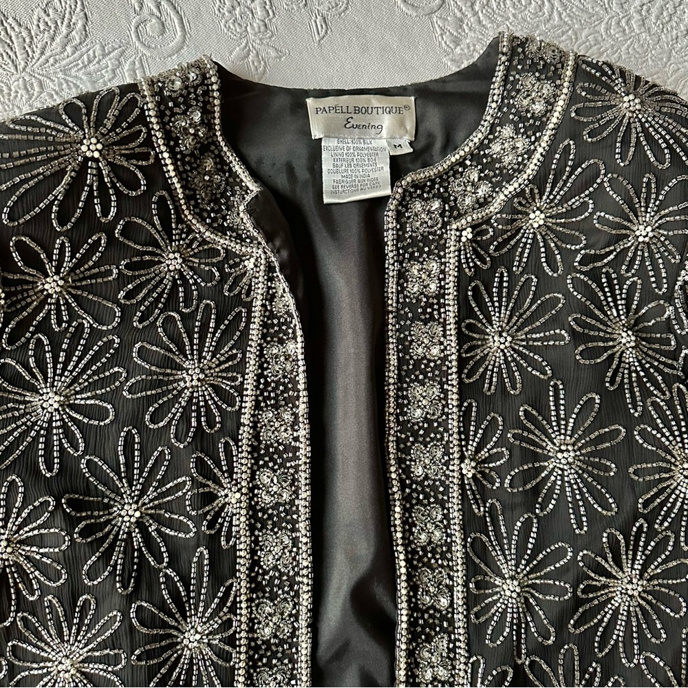 SILK BLAZER with sequins from PAPÉLL BOUTIQUE